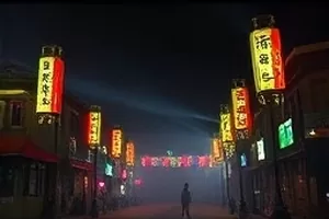 蓝莓电台爱情片封面：录音室与蓝莓色霓虹