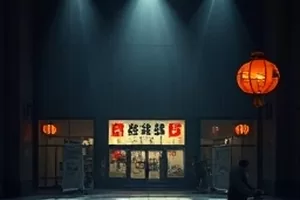 七号快递喜剧封面：城市楼道与包裹